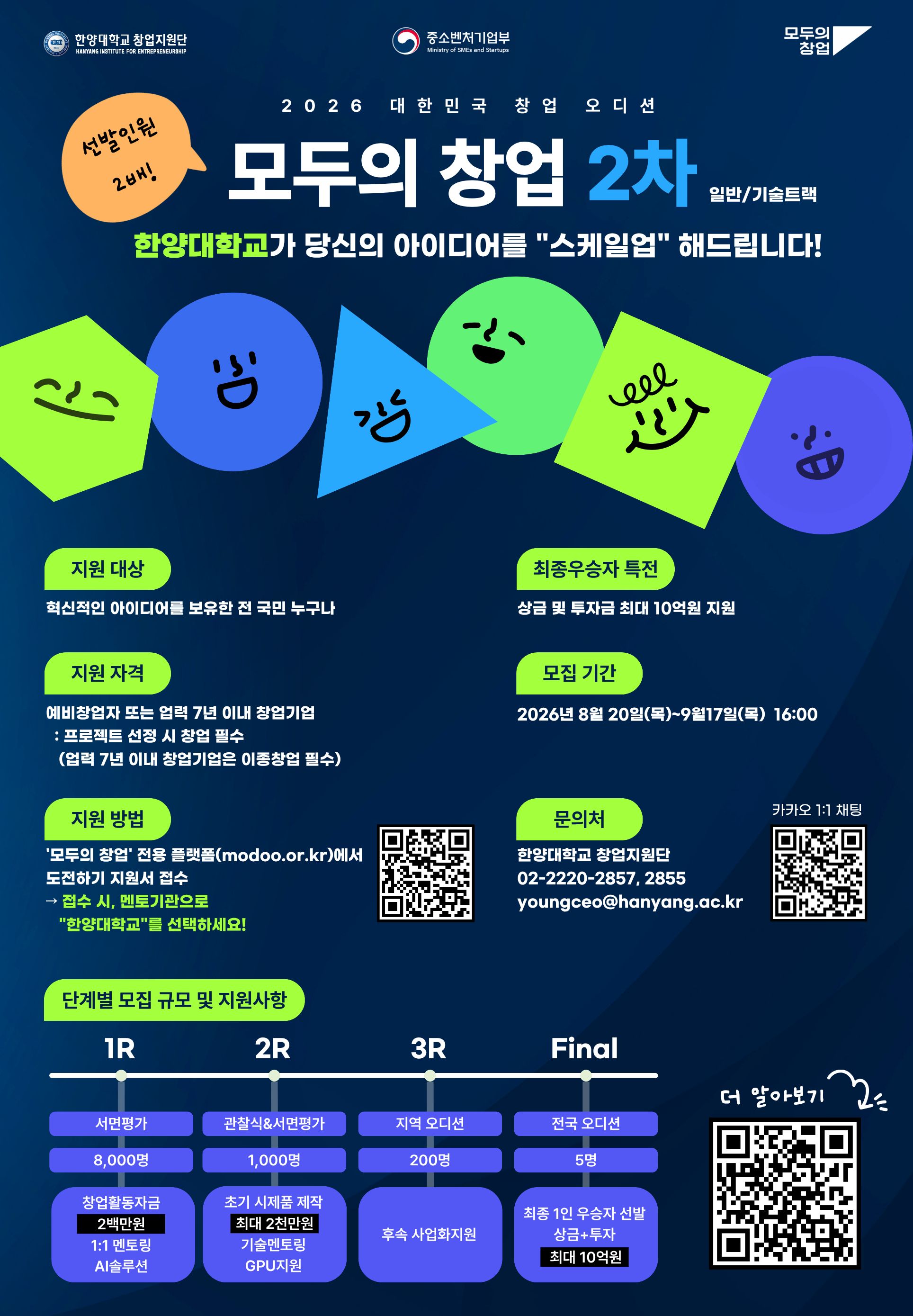 2026년「모두의 창업 프로젝트 2차」참여자 모집 